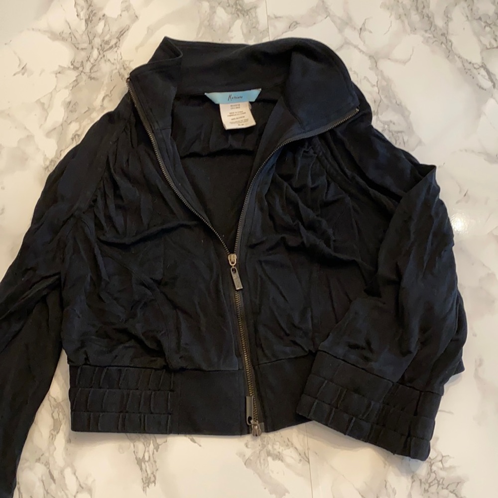 Marciano Cropped Zip Up